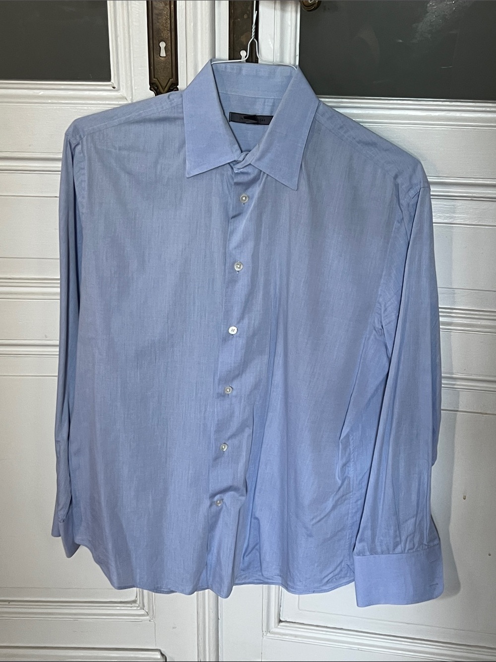 John Varvatos Pale Blue Button-Up Shirt